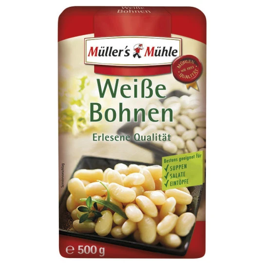Mühle Weiße Bohnen 500G