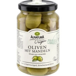 Origin Bio Oliven Mit Mandeln 350G