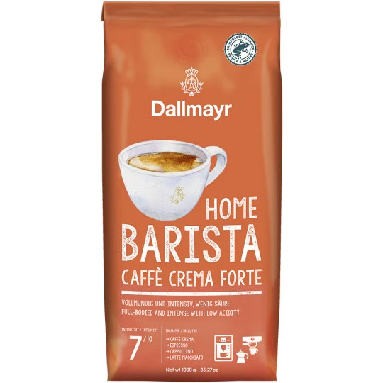 Home Barista Caffè Crema Forte Ganze Bohne 1KG