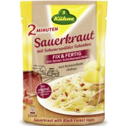 2 Minuten Sauerkraut Mit Feinen Schinkenwürfen 400G