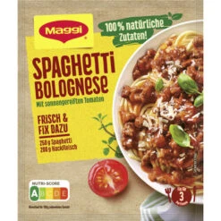 Fix Spaghetti Bolognese 100% Natürliche Zutaten 36G