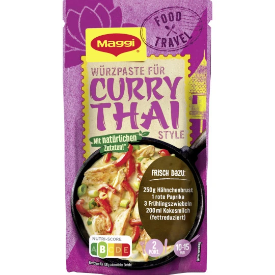 Food Travel Curry Thai Style 65G