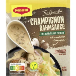 Für Genießer Champignon Rahmsauce Ergibt 250ML